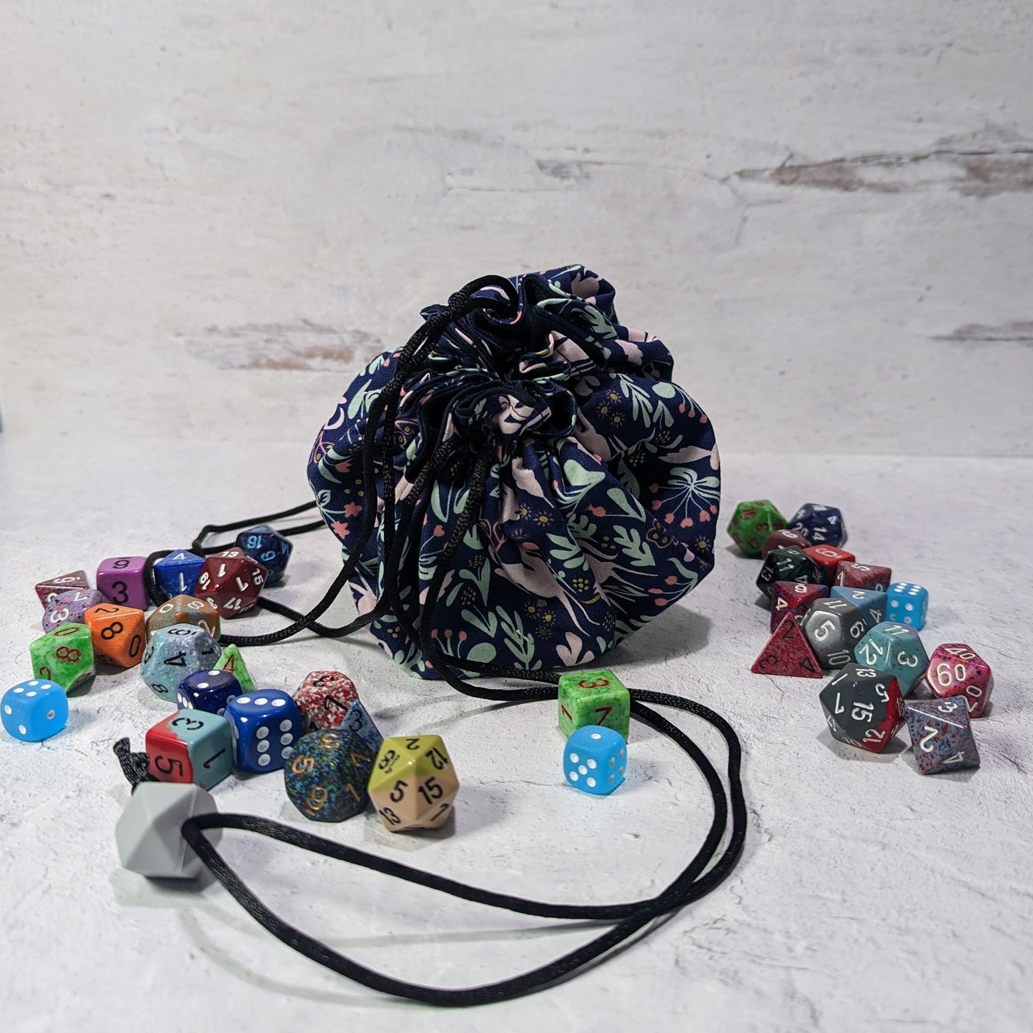 Forest Floor Minuet Dice and Ditty Bag