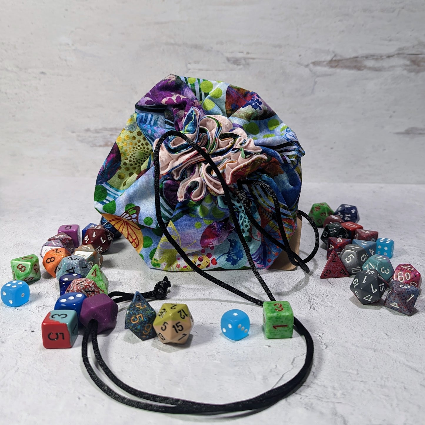 Elysian Minuet Dice and Ditty Bag