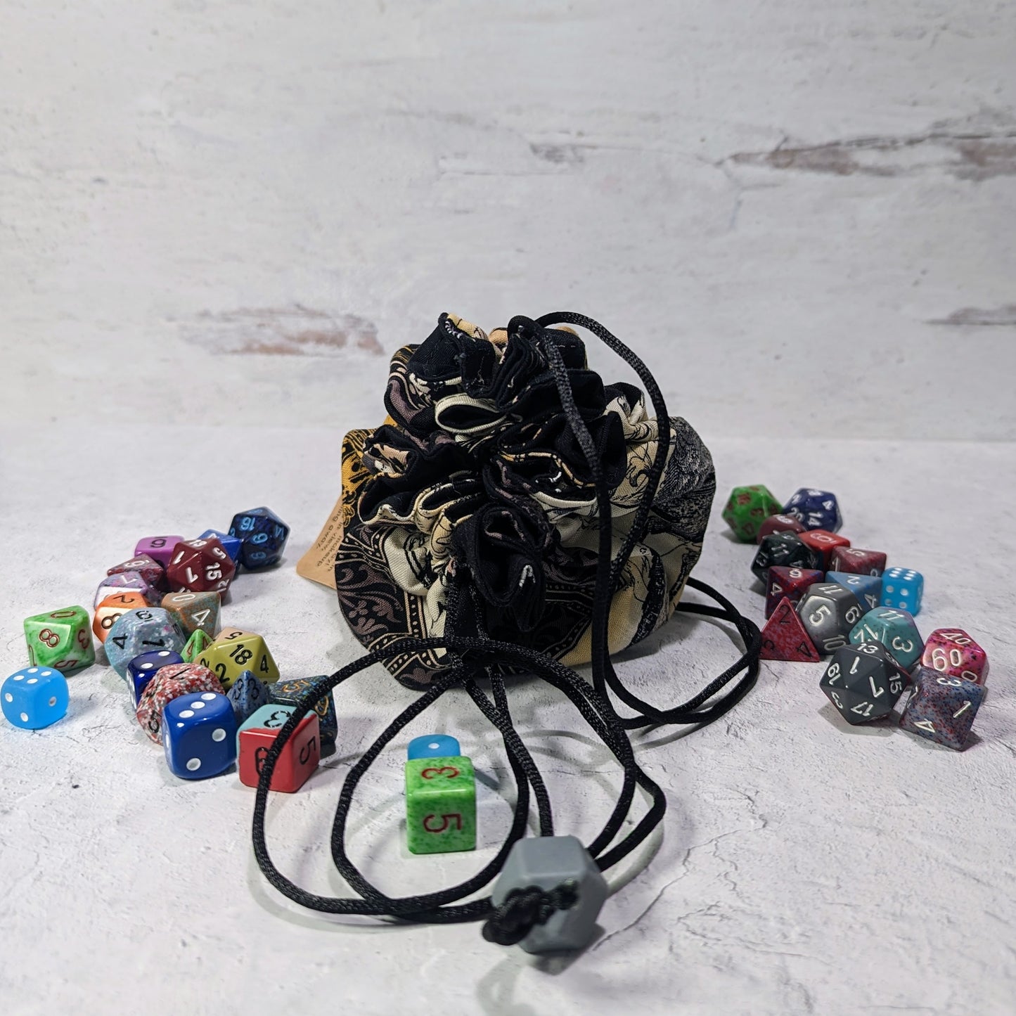 Gothic Minuet Dice and Ditty Bag