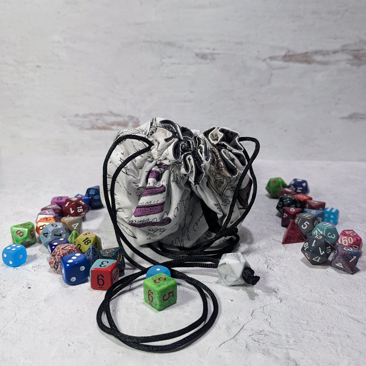 Edgar Allen Poe Minuet Dice and Ditty Bag