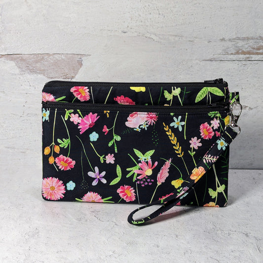 Meadow Flowers Duet Wristlet