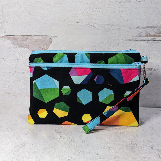 Polygons Duet Wristlet