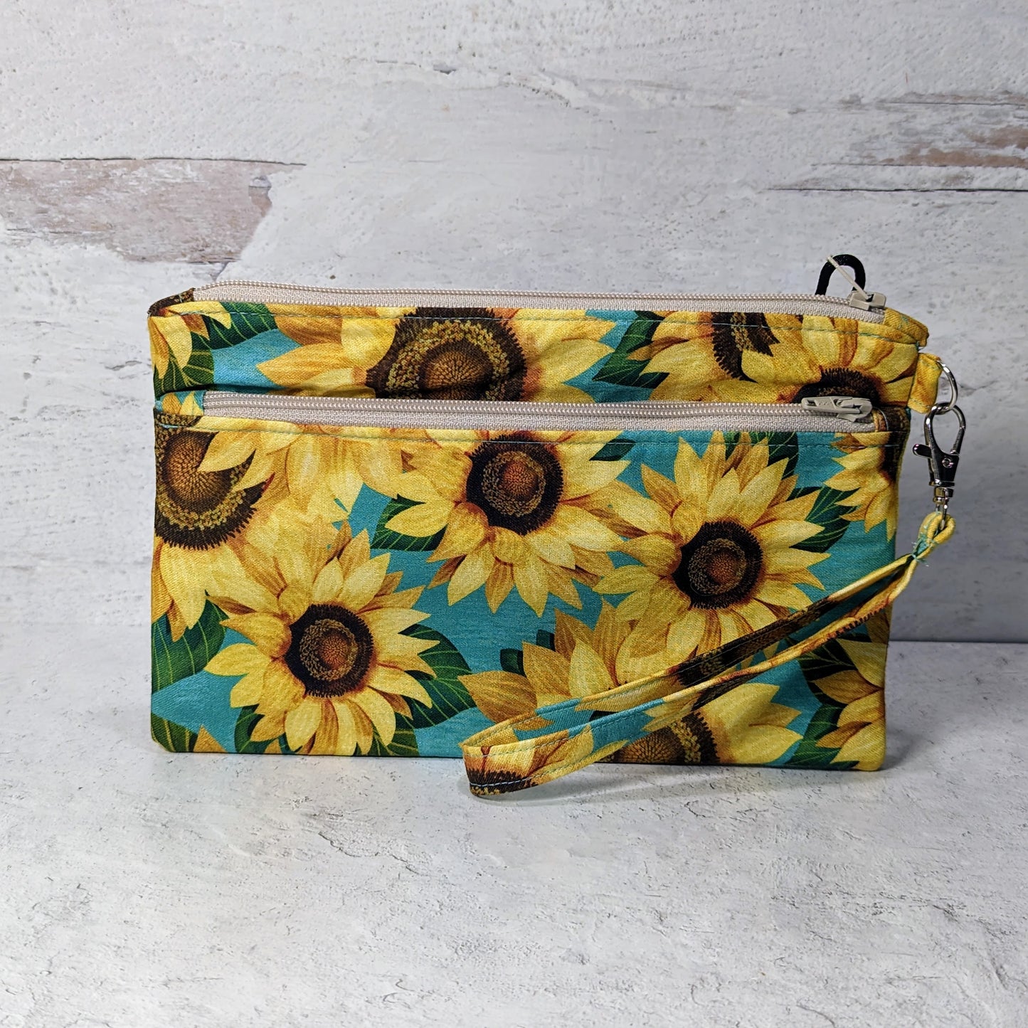 Sunflowers Duet Wristlet
