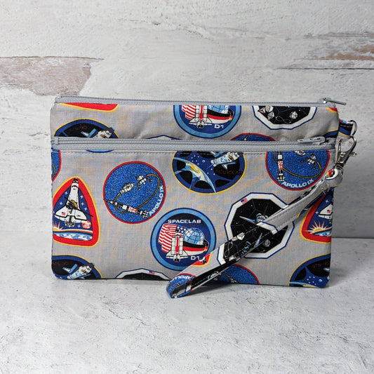 80s NASA Duet Wristlet