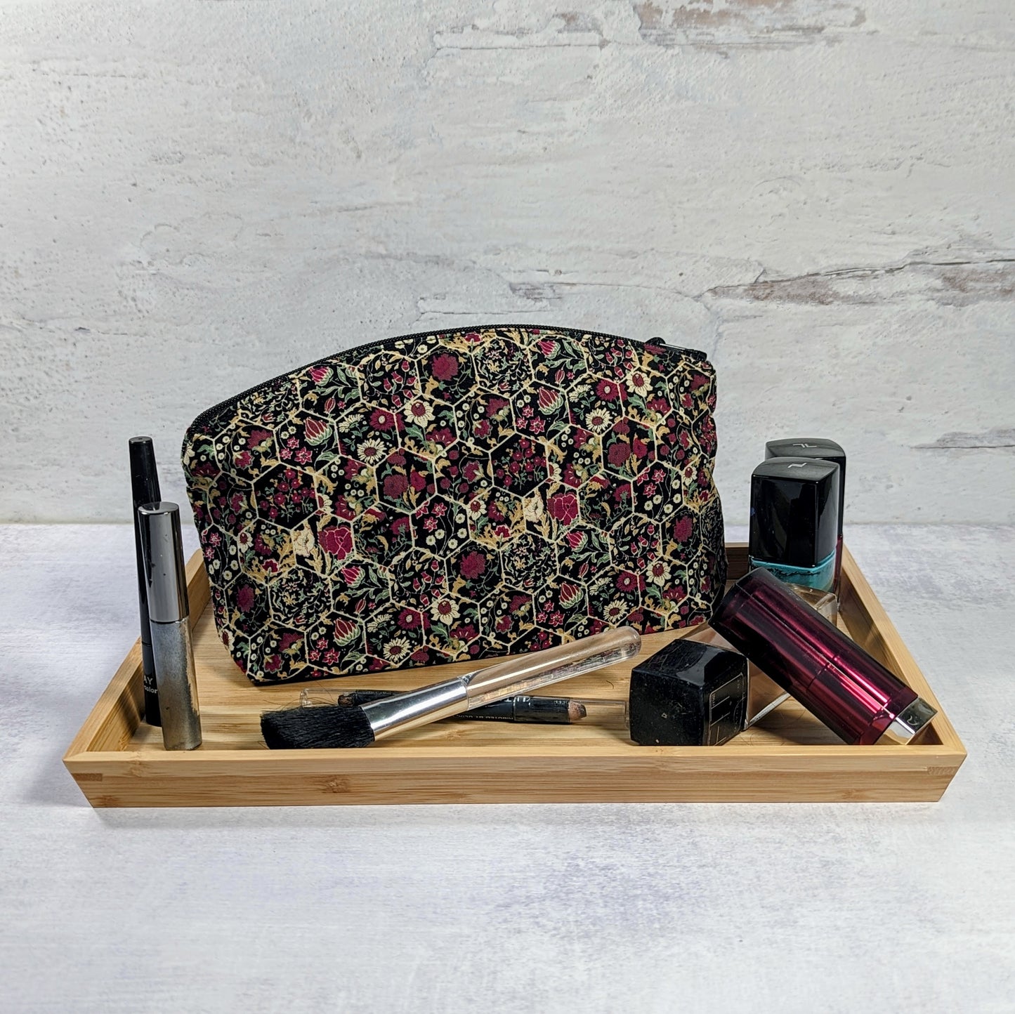 Meadow Honeycomb Fermata Makeup and Misc. Bag