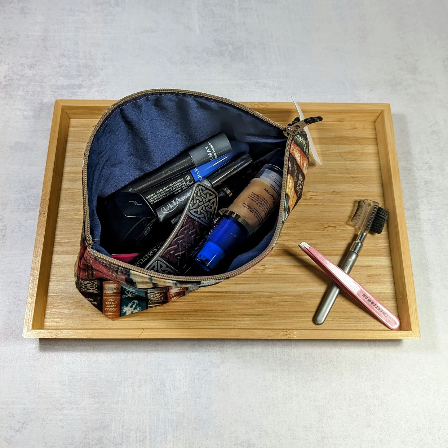Classic Novels Fermata Makeup and Misc. Bag