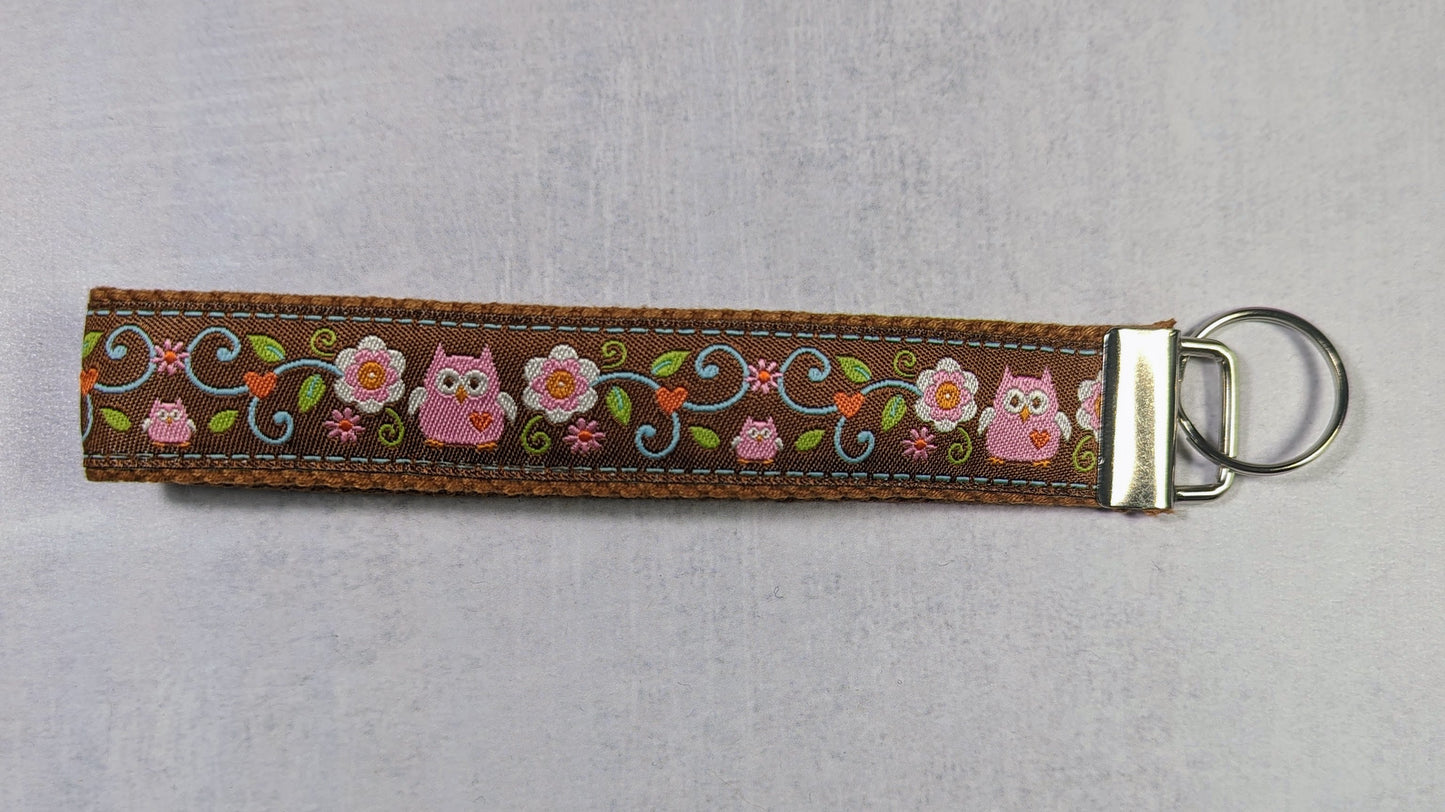 Pretty little owls key fob