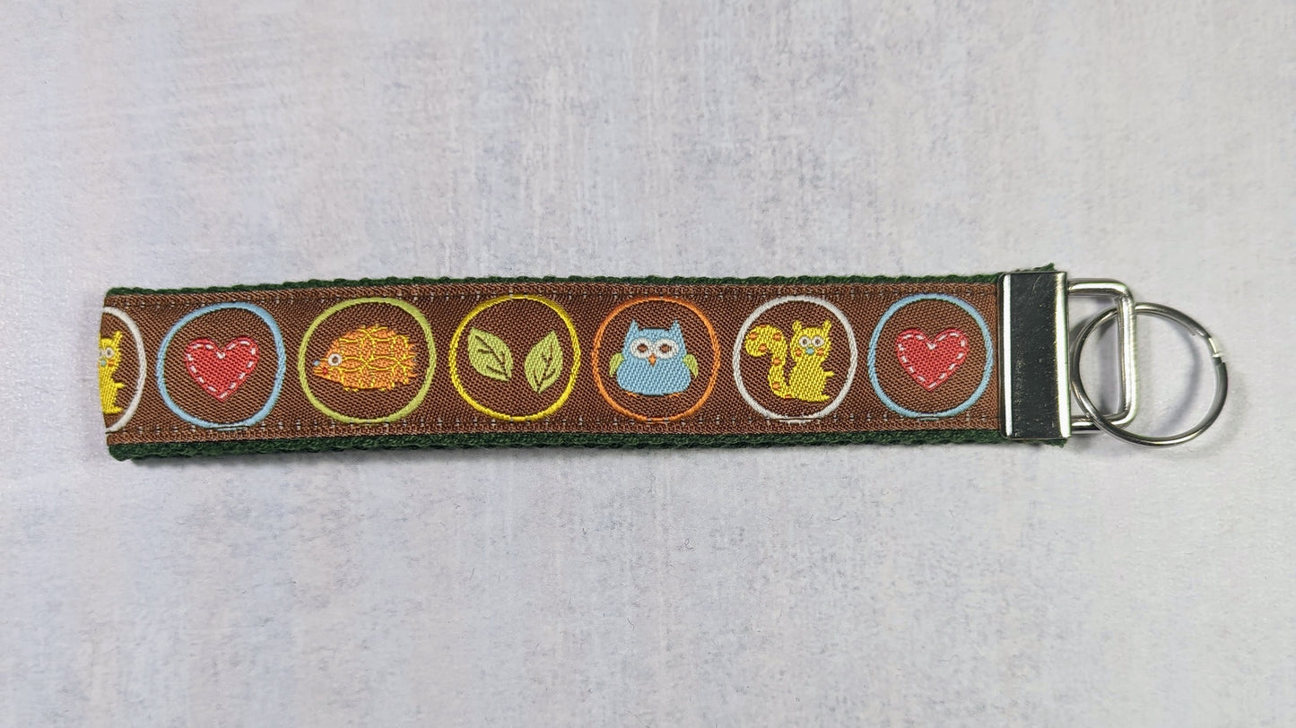 Forest icons key fob