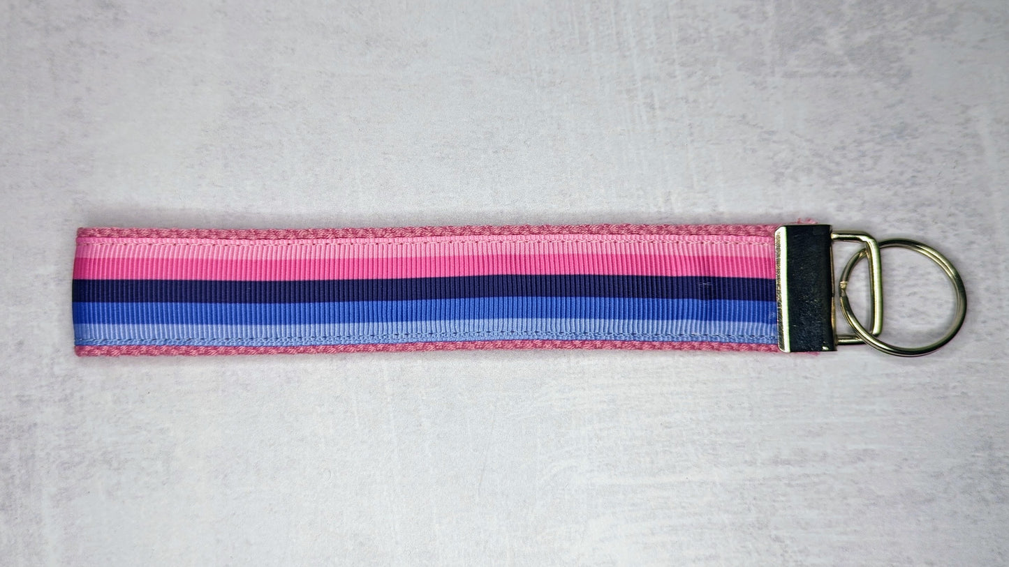 Omnisexual Pride flag key fob