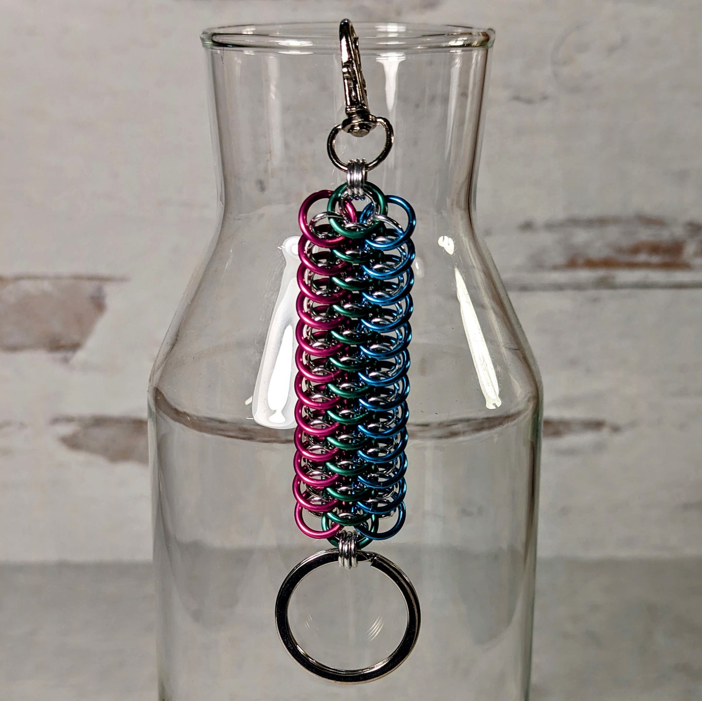 Polysexual Pride Dragonscale Key Fob