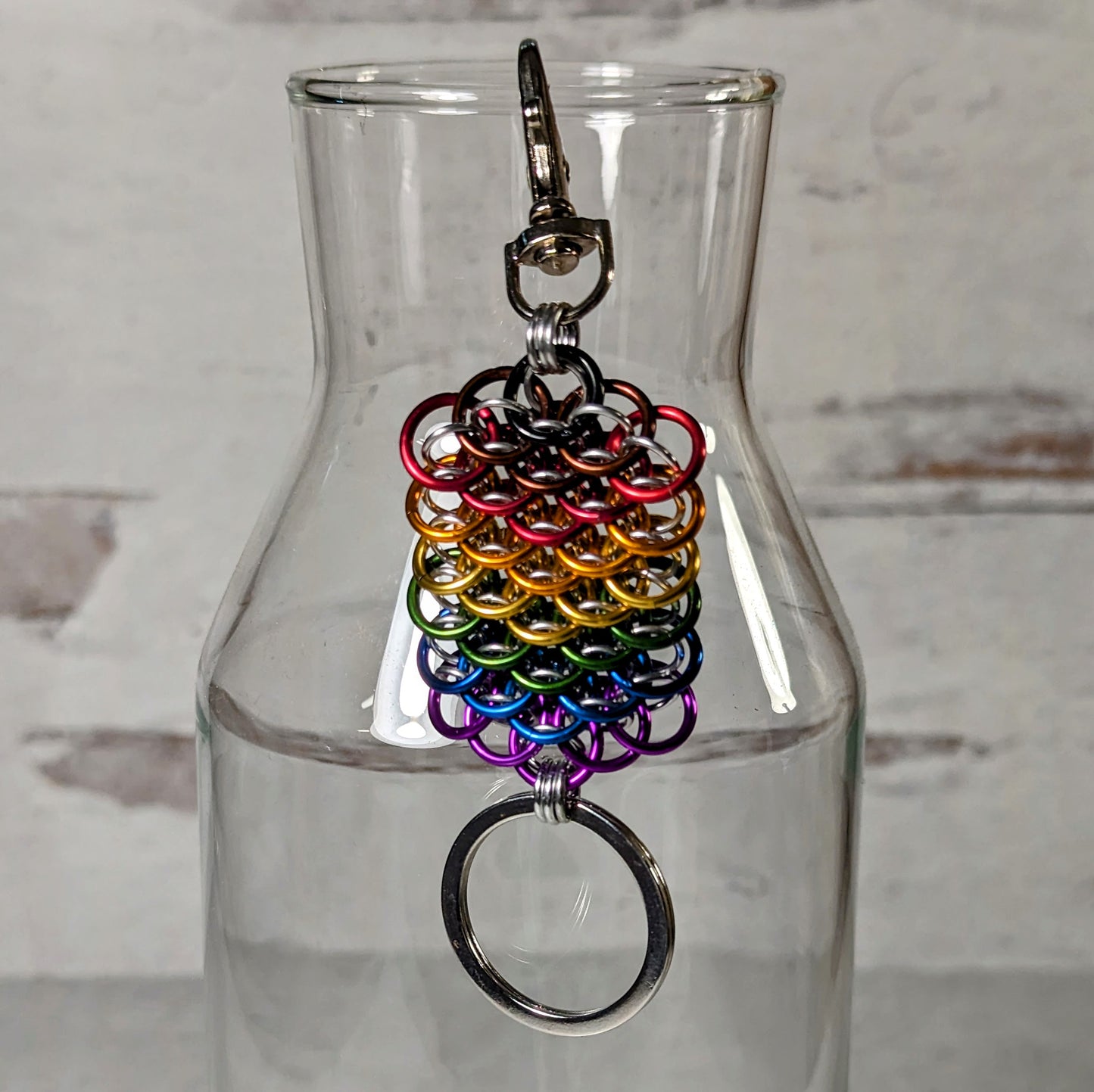 Philadelphia Pride Dragonscale Key Fob