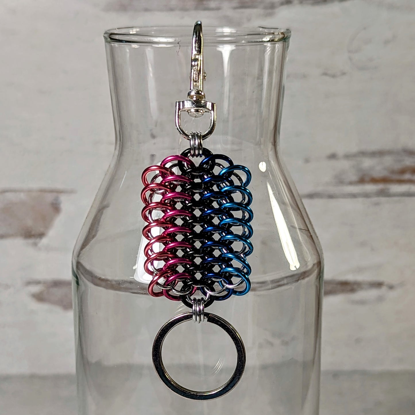 Omnisexual Pride Dragonscale Key Fob