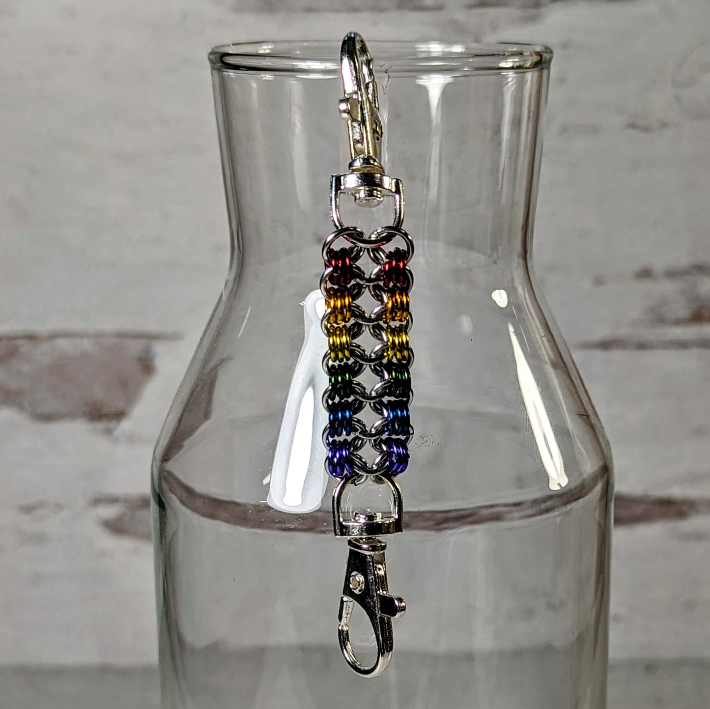 Pride Flag Small 4-in-1 Chain Key Fob