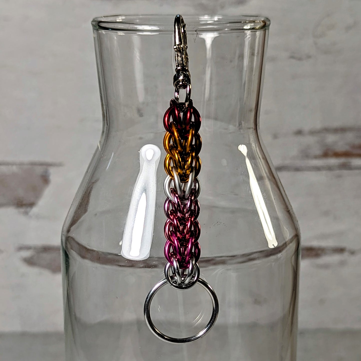 Lesbian Persian Weave Keyfob