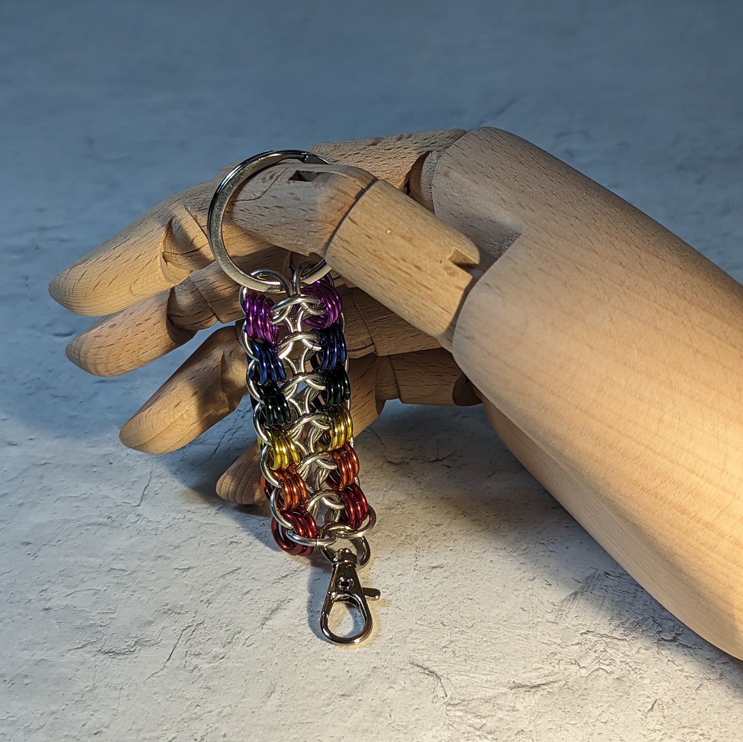 Pride Flag Large 4-in-1 Chain Key Fob