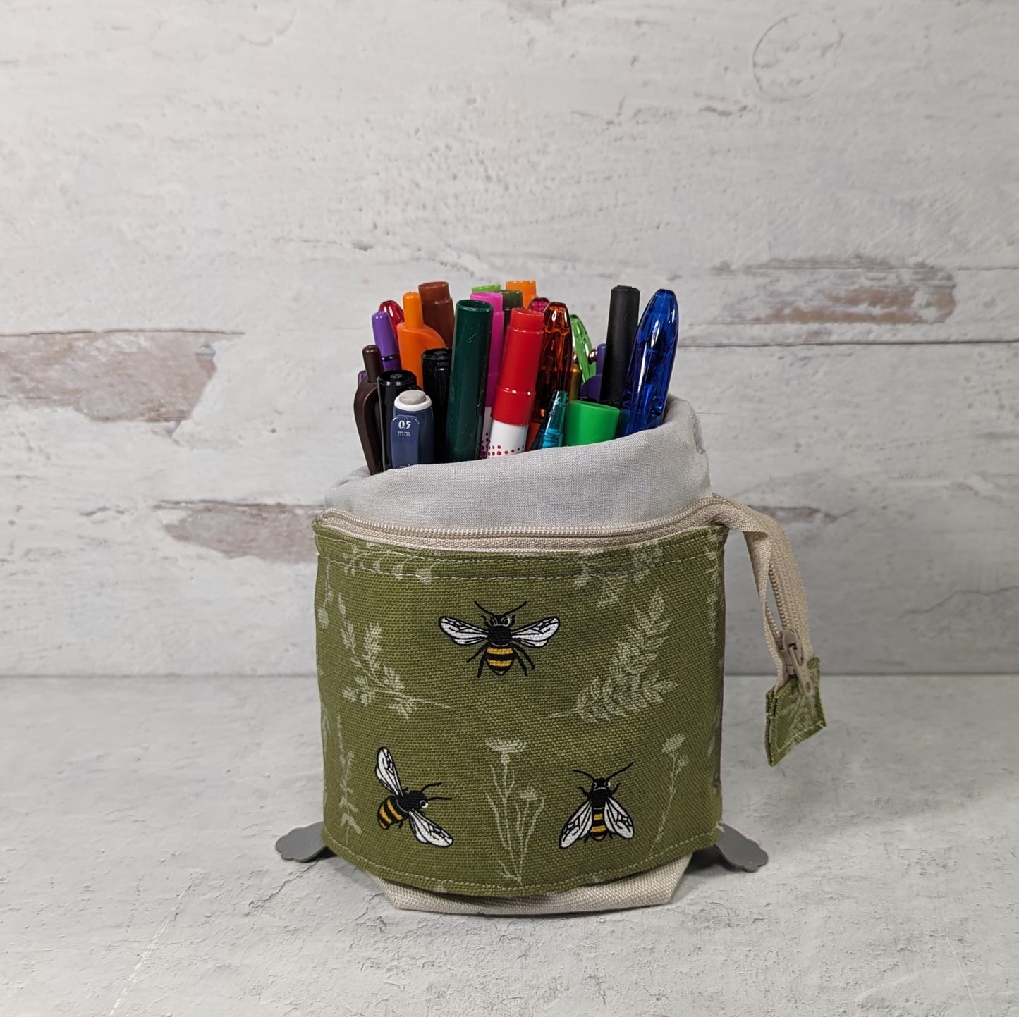 Meadow Bees Stanza Pencil Pouch