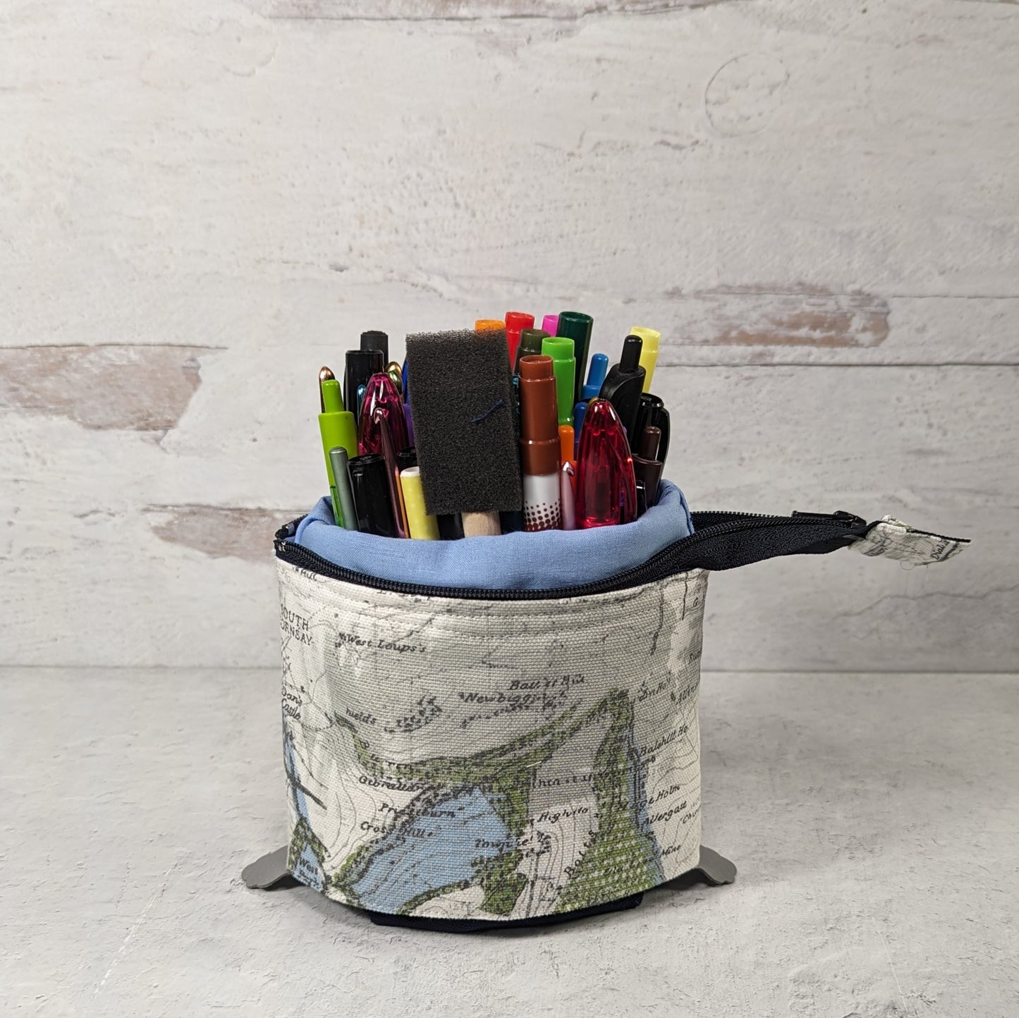 Map Terrain Stanza Pencil Pouch