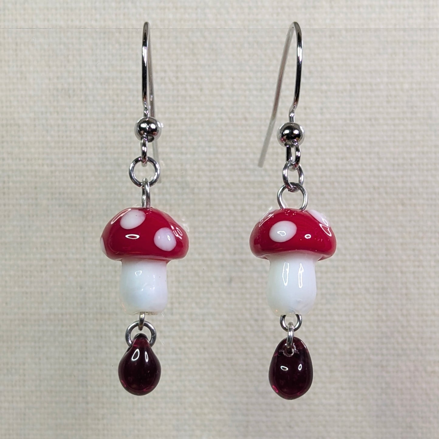 Tiny poison toadstools - multiple colors