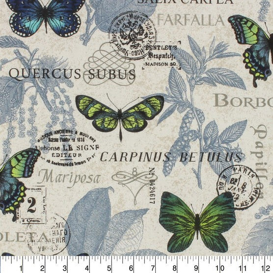 Papillon - Blues Stanza Pencil Pouch