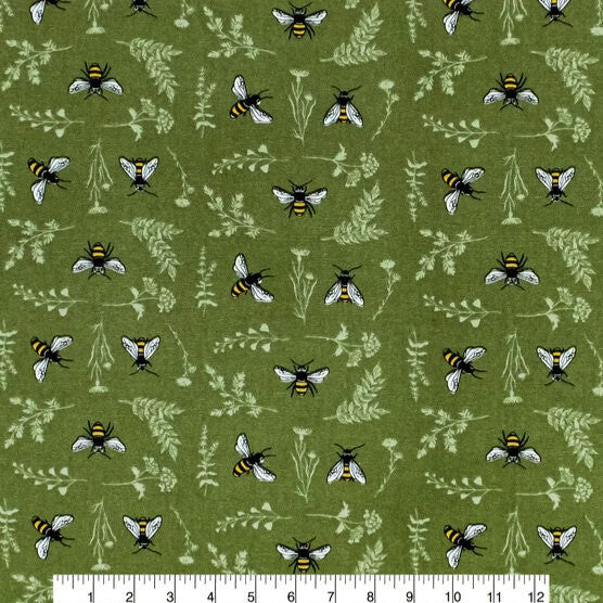 Meadow Bees Stanza Pencil Pouch