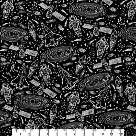 Space Toss Stanza Pencil Pouch