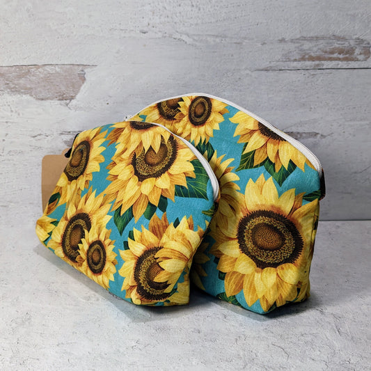 Sunflowers Fermata Makeup and Misc. Bag