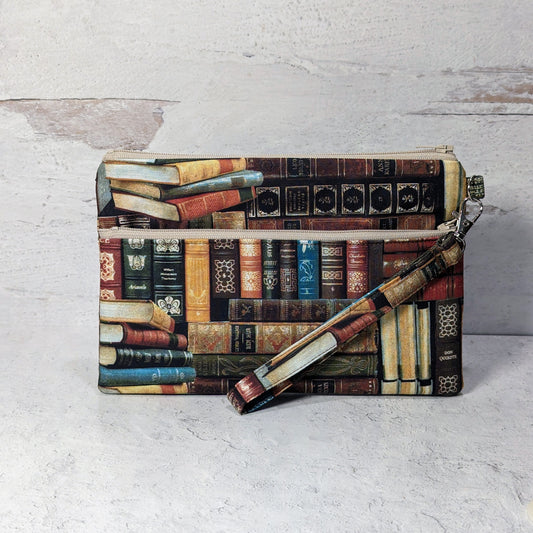 Classic Novels Duet wristlet