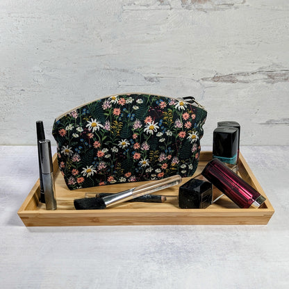 Wildflower Meadow Fermata Makeup and Misc. Bag