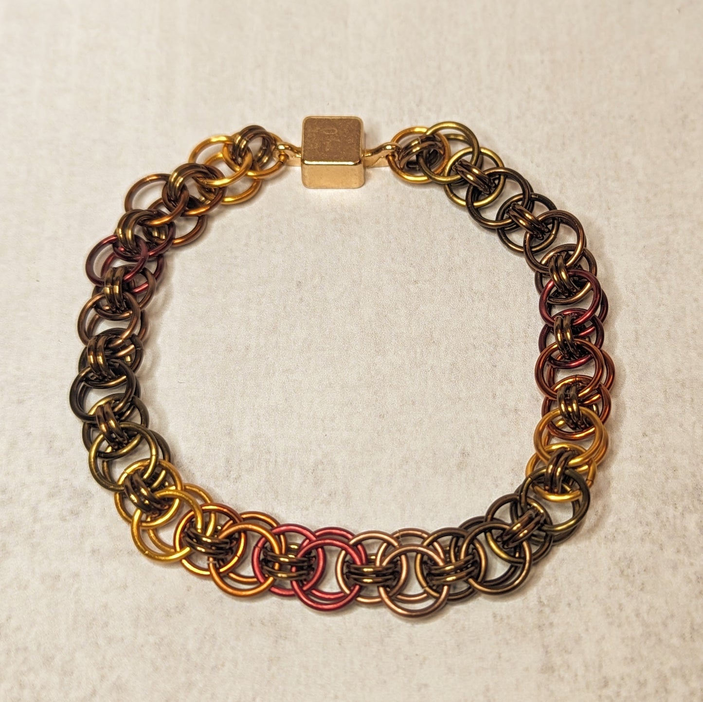 Bracelet/Earring Set: Autumn Leaves