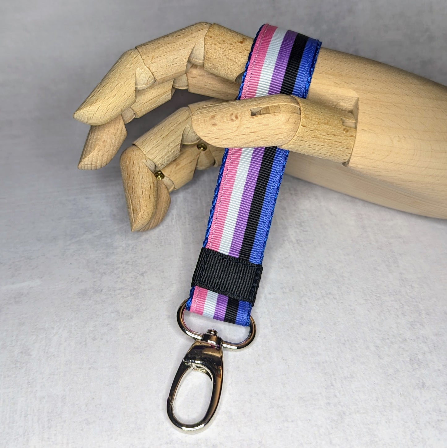 Genderfluid Pride Coda Phone Strap