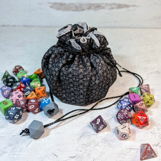 Chainmail Print Minuet Dice and Ditty Bag