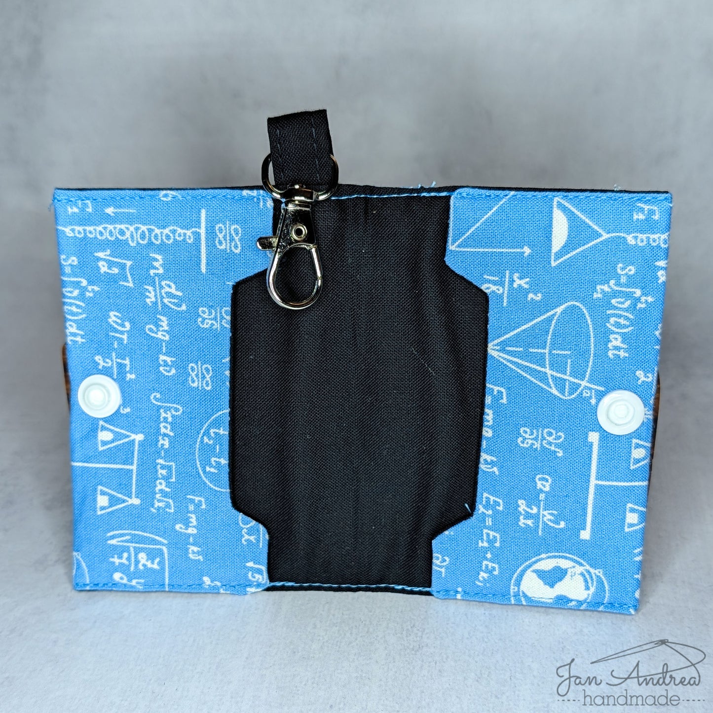 Physics Chalkboard Breve Card Wallet