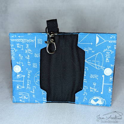 Physics Chalkboard Breve Card Wallet
