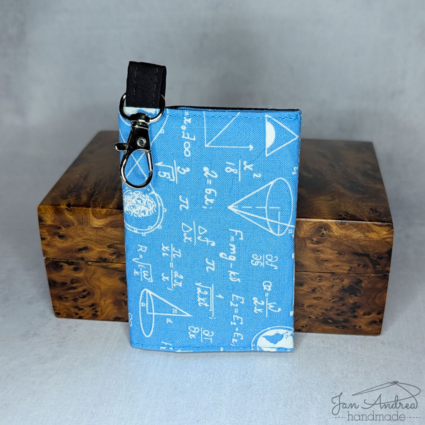 Physics Chalkboard Breve Card Wallet