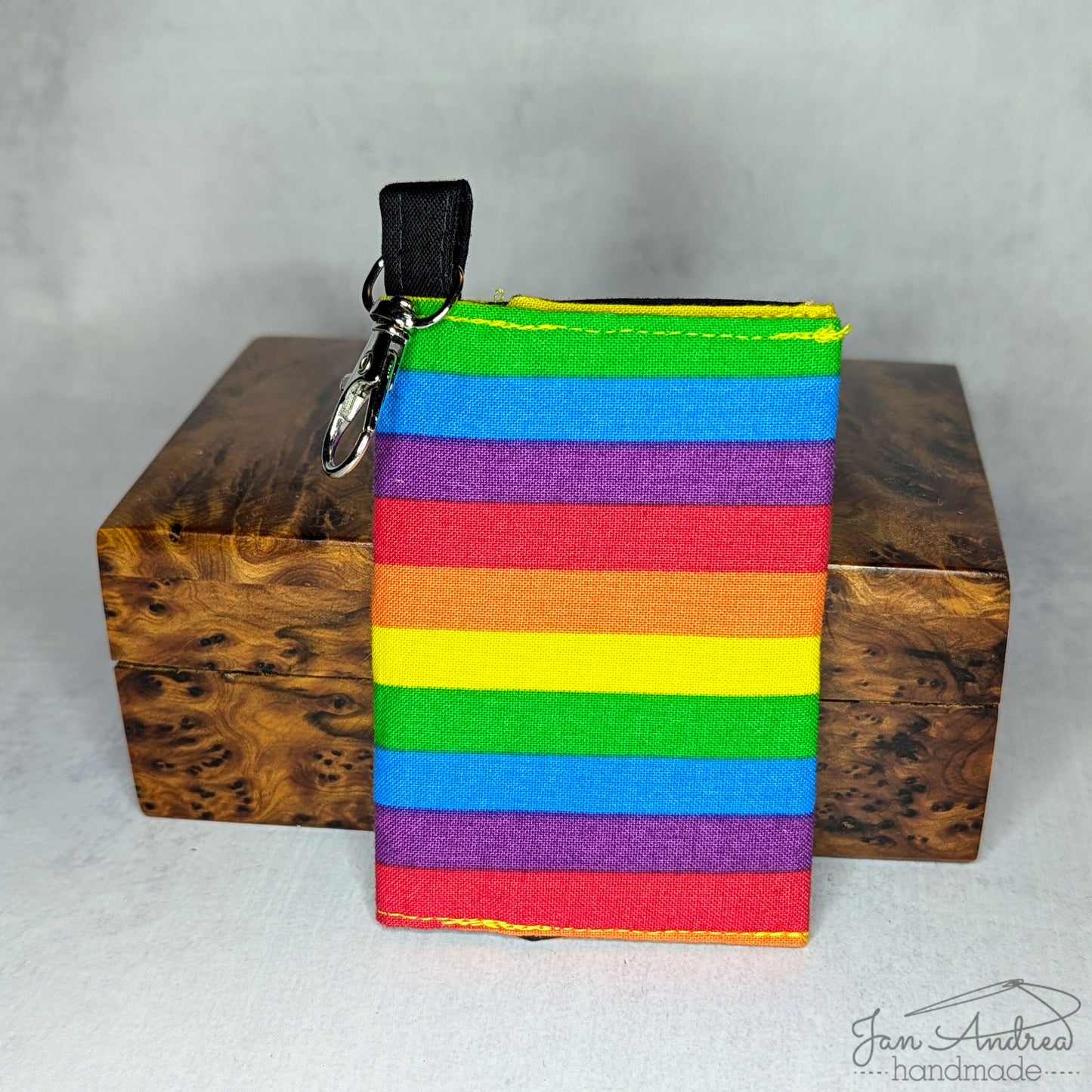 Rainbow Breve Card Wallet