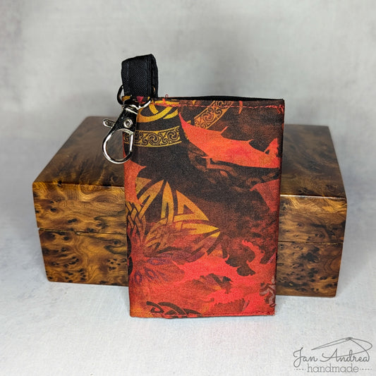 Red Dragons Breve Card Wallet