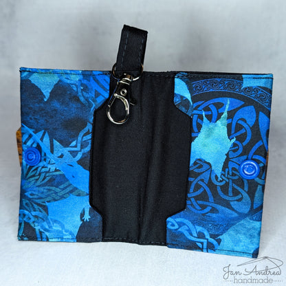 Blue Dragons Breve Card Wallet
