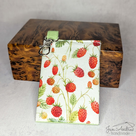 Strawberries Breve Card Wallet