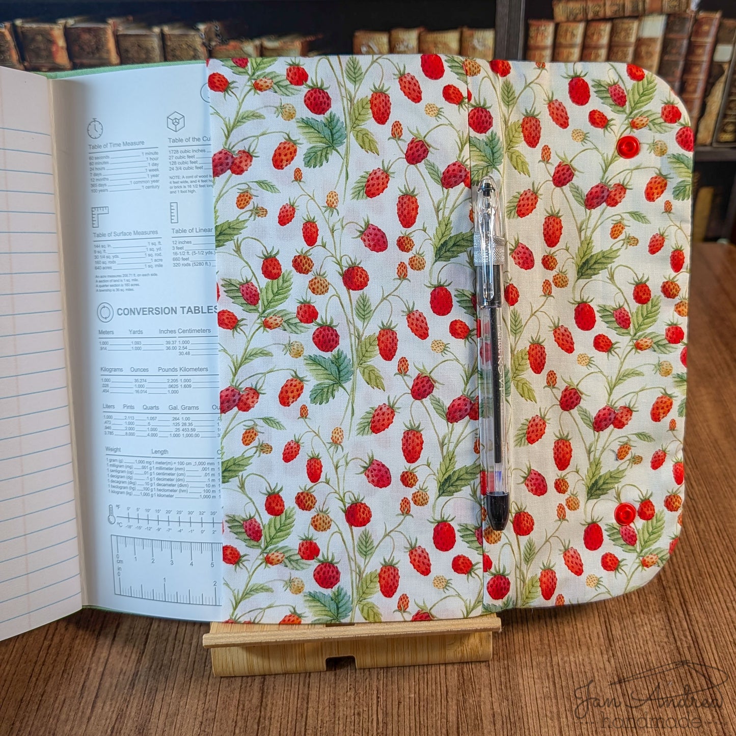 Strawberries Composition Book Cover