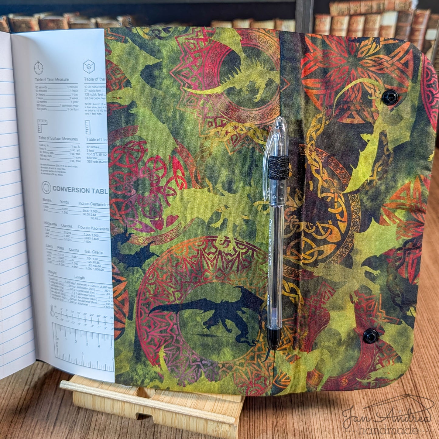 Ancient Dragons Composition Book Cover
