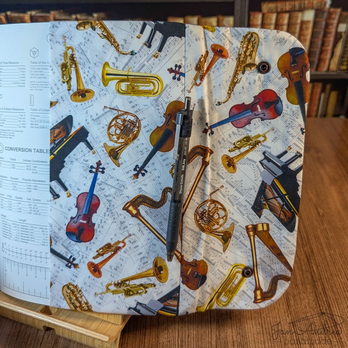 Orchestra Instruments Composition Book Cover