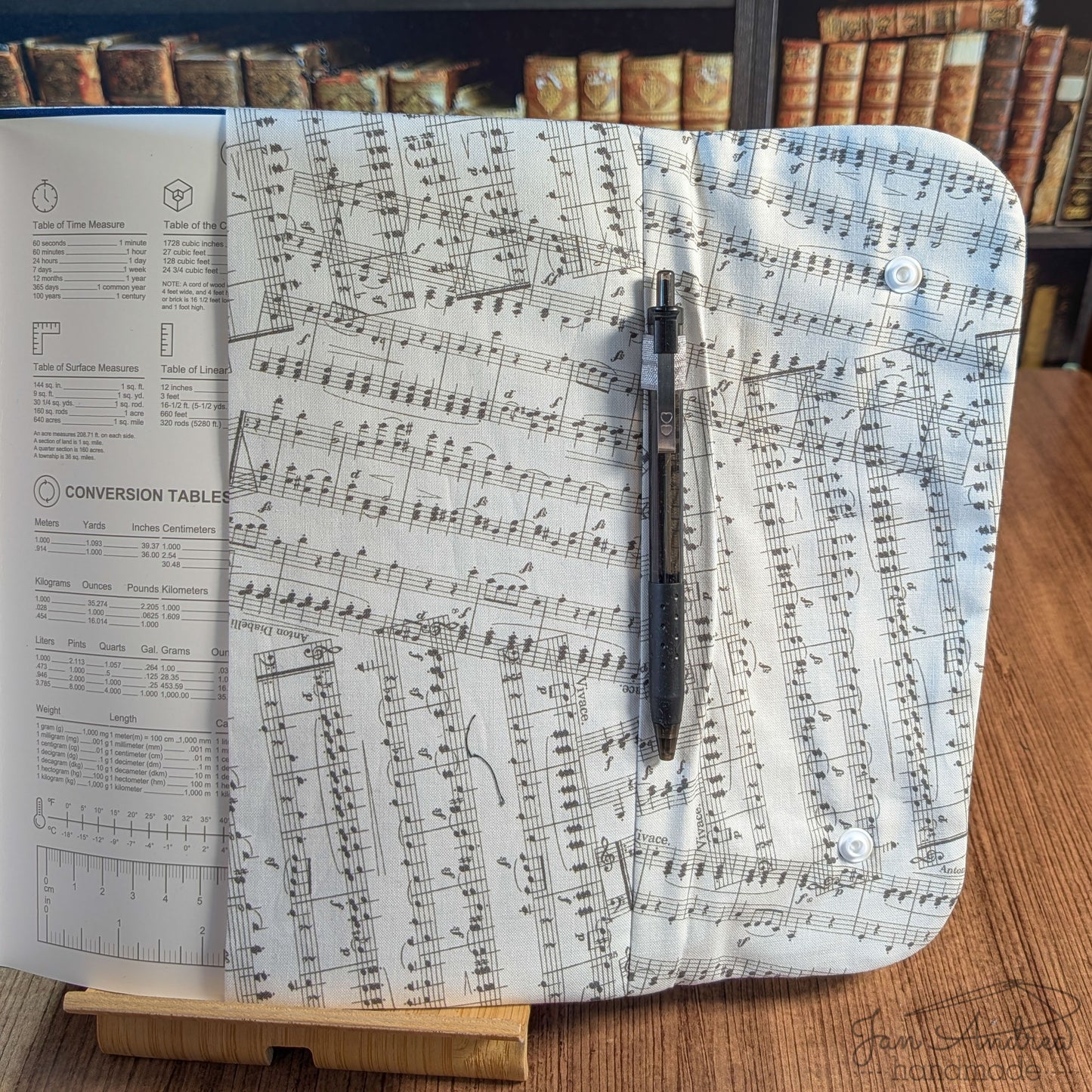 Music Pages Composition Book Cover