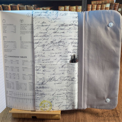Correspondence Composition Book Cover