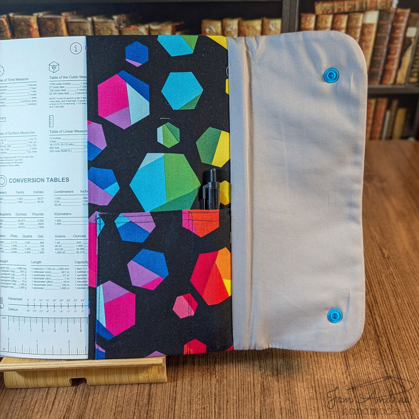 Rainbow Geo Composition Book Cover