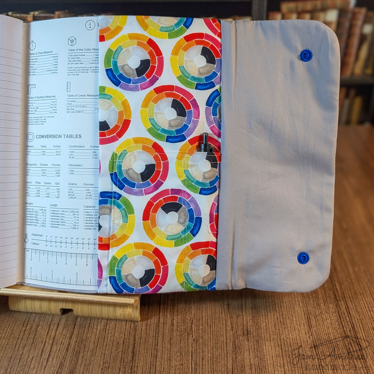 Color Wheel Libretto Composition Book Cover