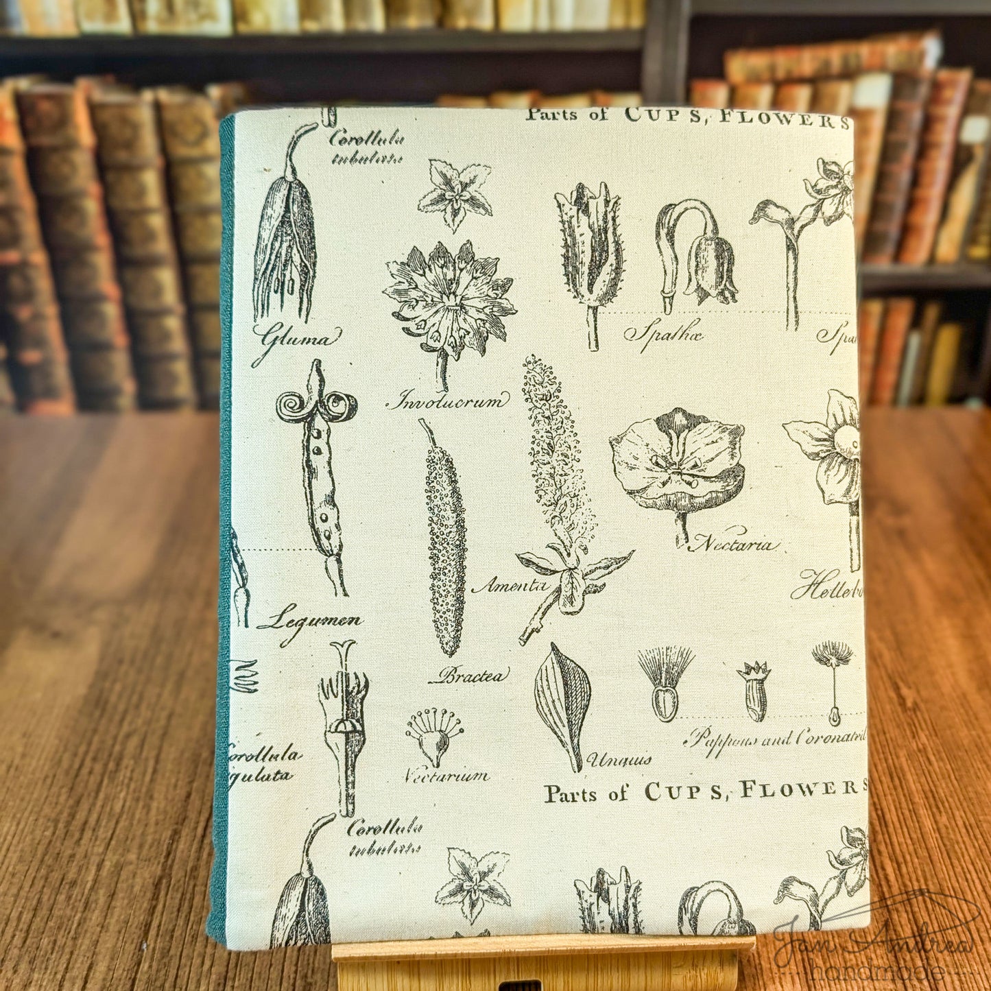 Flower Anatomy Libretto Composition Book Cover