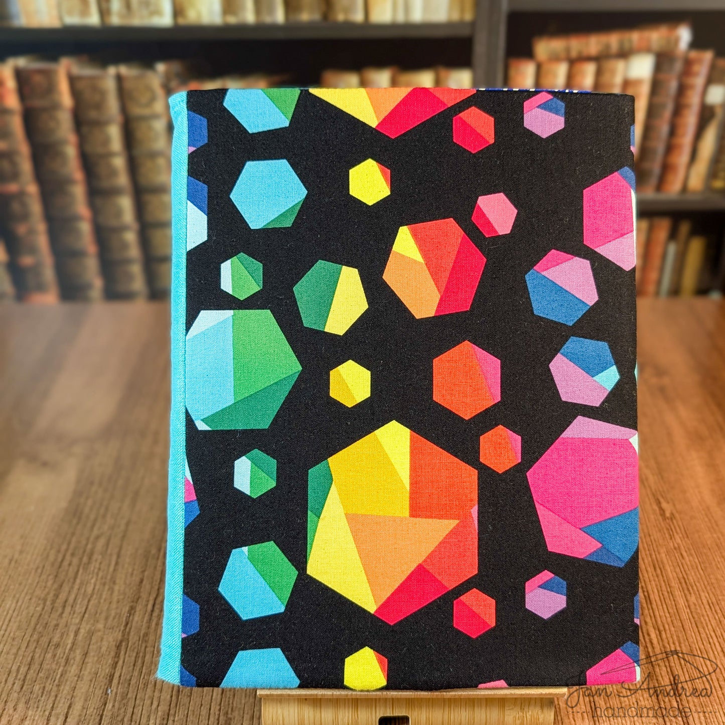 Rainbow Geo Composition Book Cover