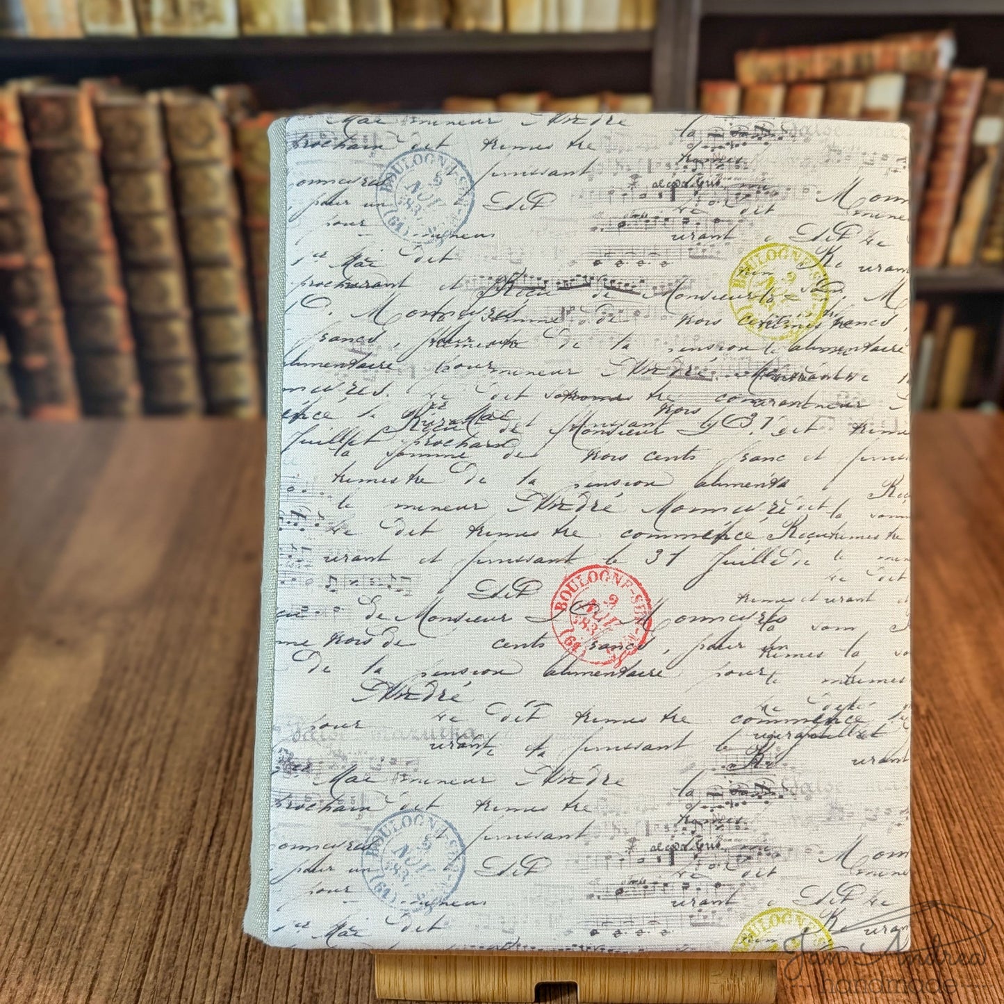 Correspondence Composition Book Cover