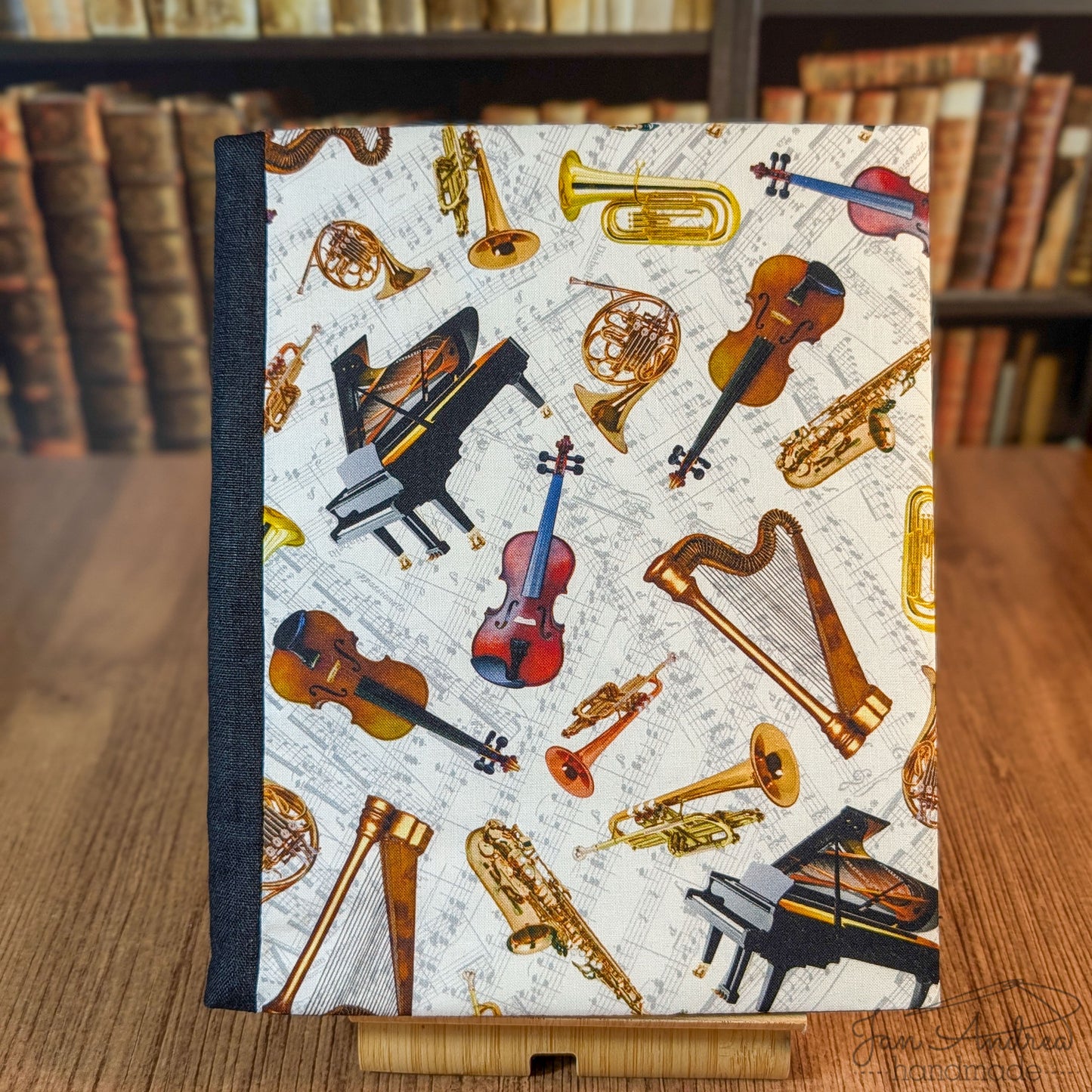 Orchestra Instruments Composition Book Cover
