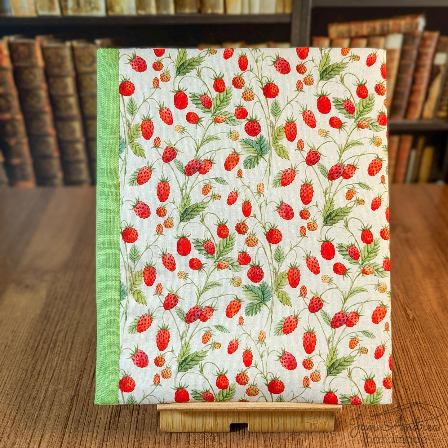 Strawberries Composition Book Cover